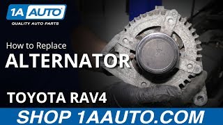How to Replace Alternator 05-16 Toyota RAV4