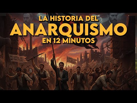 ✅ La HISTORIA del ANARQUISMO en 10 minutos | ¿Qué es el anarquismo?