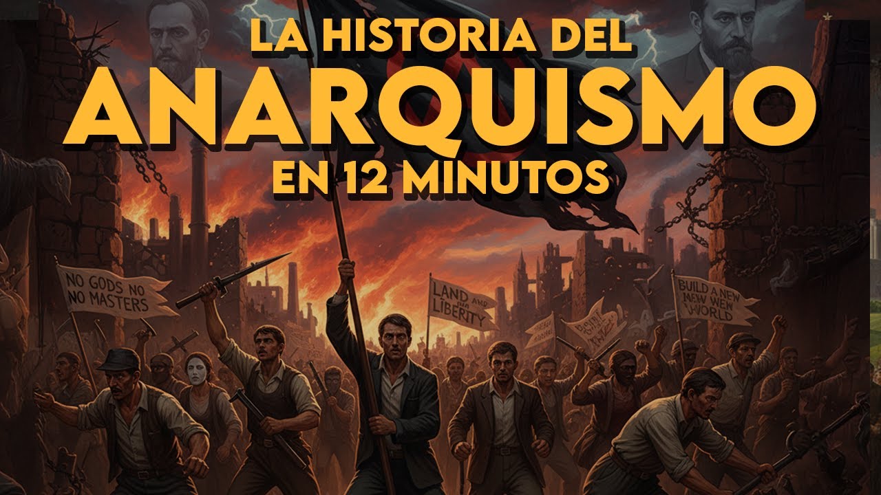 ✅ La HISTORIA del ANARQUISMO en 10 minutos | ¿Qué es el anarquismo?