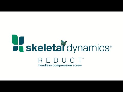 REDUCT® Headless Compression Screw from Skeletal Dynamics