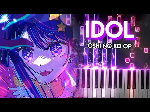 Idol - Oshi no Ko OP | YOASOBI (piano)