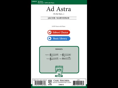 Ad Astra by Jacob Narverud (SATB Choir with Piano)