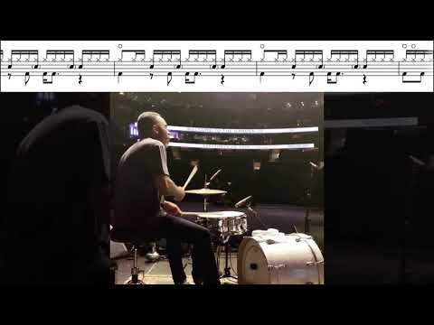 Nate Smith Groove Fearless Flyers Soundcheck (Drum Transcription)