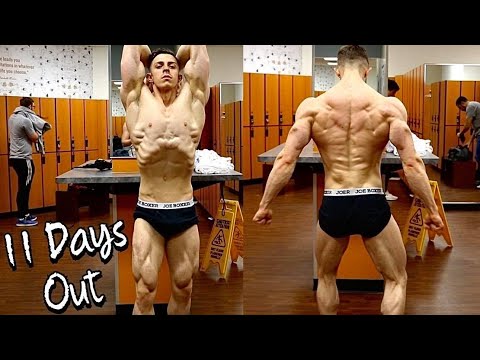 11 Days Out | First Bodybuilding Show | 20 Years Old