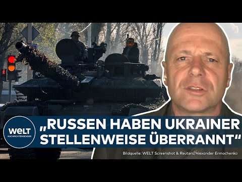 PUTINS KRIEG: Russen brechen durch! An diesen Frontabschnitten wackelt die ukrainische Verteidigung