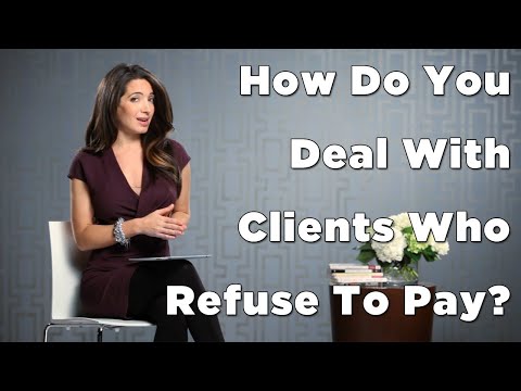 問題客戶。如何保護自己不受拒絕付款的客戶的傷害？ (Problem Client: How To Protect Yourself From Clients Who Refuse To Pay)