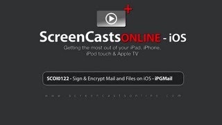 SCOI0122 - Sign & Encrypt Emails and Files on iOS with IPGMail
