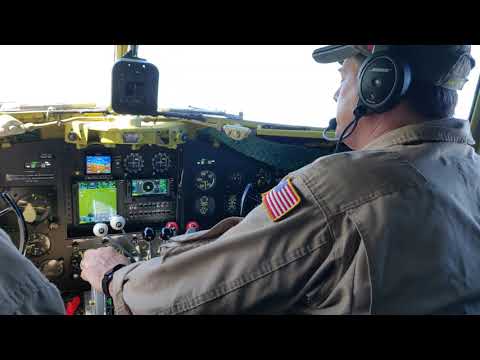 C-47 That's All Brother Cockpit - In Flight - 4/27/19