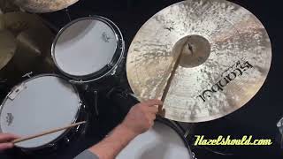 Video thumbnail for Istanbul Mehmet MC Jazz Ride 22” 2322 g by Hazelshould Drums & Cymbals