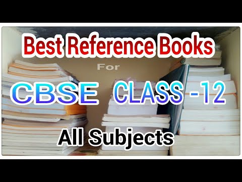 Best reference books for class 12th