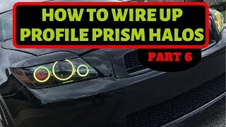 Best and Cleanest way to wire up Halos (turn signals)(XBT controller)