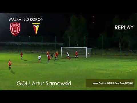 (20250917) Walka Kosów 3:0 Korona II Góra Kalwaria. Gol Artur Sarnowski