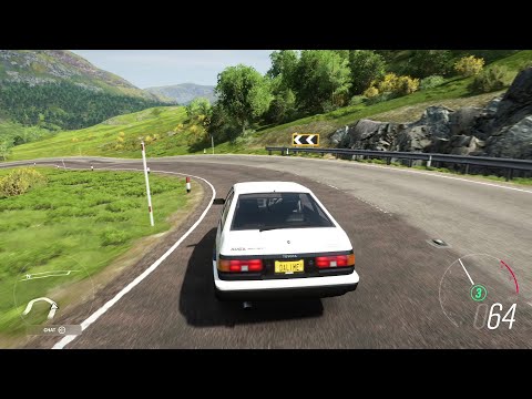 Forza Horizon 4 - 1985 Toyota Sprinter Trueno GT Apex Gameplay