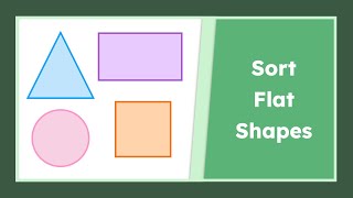 Learn to Sort Shapes: Triangles, Squares, Circles & Rectangles!