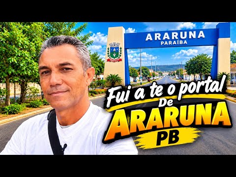 Fui ao portal de Araruna PB muito nublado 