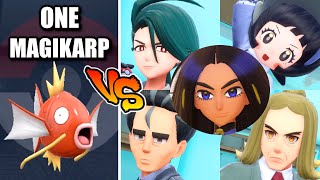Can You Beat The Elite Four & Champ With Only a Single Magikarp in Scarlet & Violet?