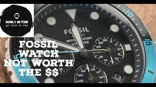 Fossil Watch - Not Worth The $$ FB-01 Chronograph