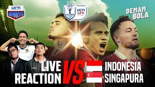Download lagu LIVE REACTION INDONESIA VS SINGAPURA | ASEAN CHAMPIONSHIP HYUNDAI CUP 2026 mp3