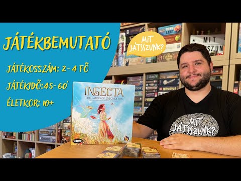 Insecta Társasjáték Bemutató - Mit Játsszunk?