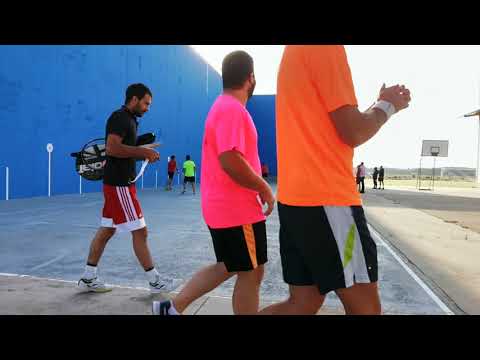 Open 2021 San Esteban de Gormaz, fase de grupos, Jesús Domínguez y Asier vs Dani de la Villa y Dani.