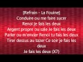 La Fouine Ft Kozi - Fais Les 2 avec Paroles/Lyrics
