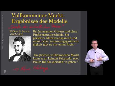 Vollkommener Markt und vollständige Konkurrenz