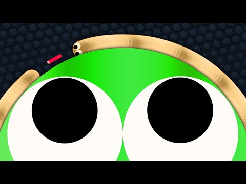 Slither.io Troll Tiny Snake vs Giant Noob Snakes - Epic Slitherio Gameplay