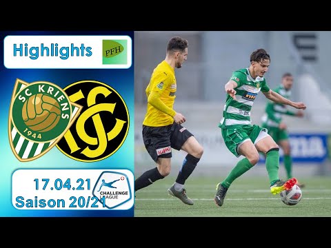 Highlights: SC Kriens vs FC Schaffhausen (17.04.21)