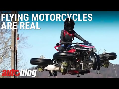 Flying motorcycles are real