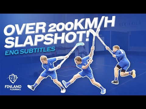 Over 200 km/h! Who has the hardest floorball shot? (🇬🇧 ENGLISH SUBTITLES)