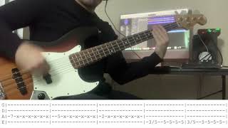 Black Flag - Rise Above (Bass Cover w/Bass Tabs)