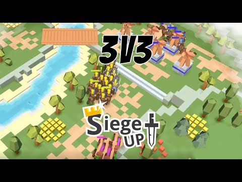 Multiplayer 3v3 RTS Siege Up! - YouTube