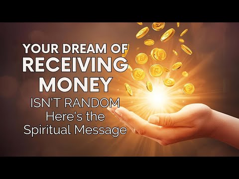 What It Really Means Spiritually When You Dream of Receiving Money