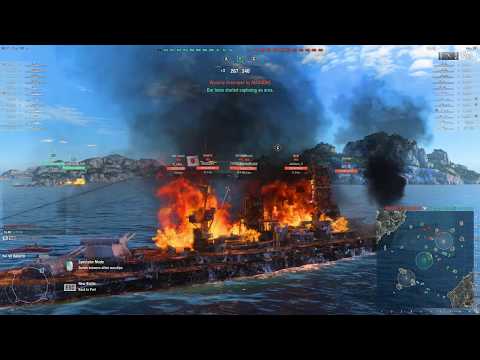 World of Warships - What not to do in the Nagato