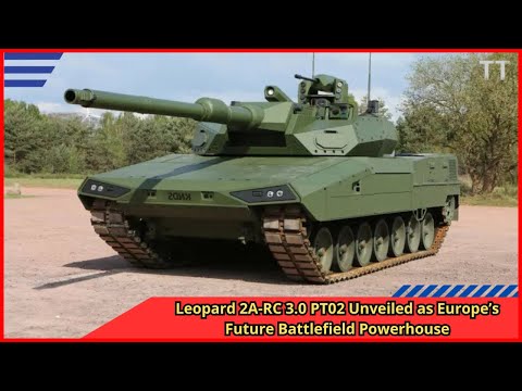Leopard 2A RC 3 0 PT02 Unveiled as Europe’s Future Battlefield Powerhouse