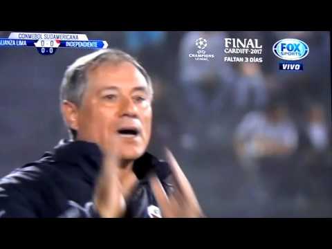 ALIANZA LIMA-INDEPENDIENTE  PRIMER TIEMPO