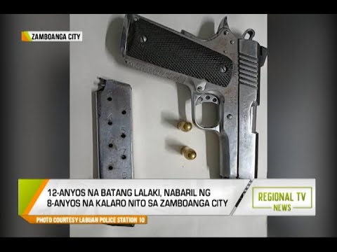 Regional TV News: 12-Anyos na Batang Lalaki, Nabaril ng Kalaro