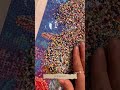 The 'fastest way' to complete a diamond painting | Blinggemart® #paintwithdiamonds #oddlysatisfying