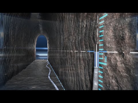 Roman Aqueduct Tunnel Construction