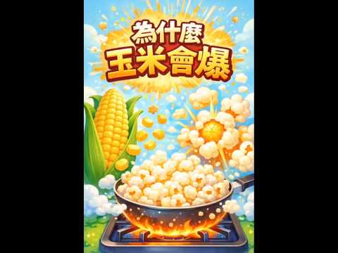 為什麼玉米會爆？