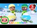 Cody and Nina's Snow Race + 3 Hours of CoComelon - It's Cody Time | Songs for Kids & Nursery Rhymes
