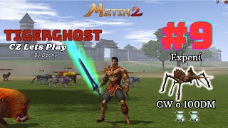 Thumbnail - [CZ] Metin 2 TIGERGHOST #9 - Expení + GW o 100DM