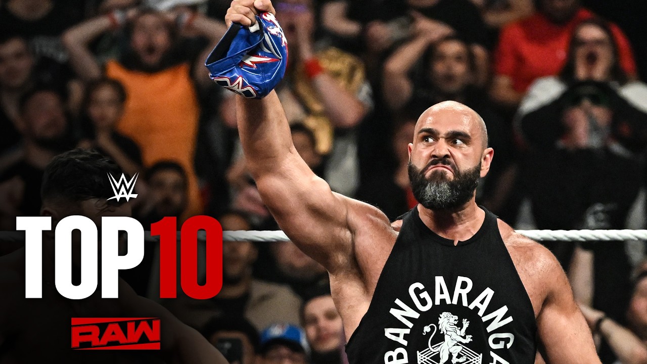 Top 10 Raw moments: WWE Top 10, June 8, 2026