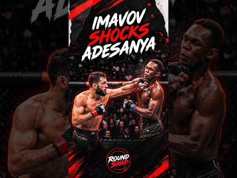Imavov KNOCKS OUT Israel Adesanya in UFC Upset 😱