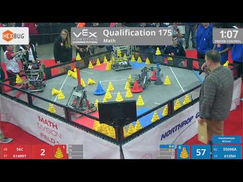 2018 VRC Math Q175 - 56C 61499Y vs 55098A 6135H - 24 to 92