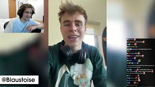 xQc reacts to birthday video