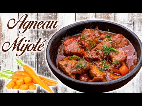 AGNEAU MIJOTÉ - AU VIN BLANC - TENDRE ET SAVOUREUX