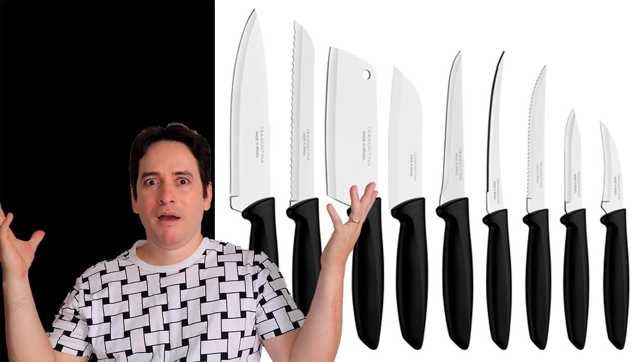 Conjunto de Facas Tramontina Plenus - Como estão minhas facas depois de 10 meses de uso