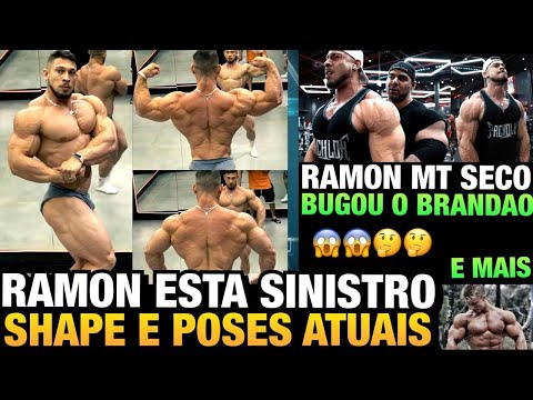 RAMON ESTÁ MUITO SECO E BUGOU BRANDÃO - SHAPE ATUAL E POSES REVELADAS