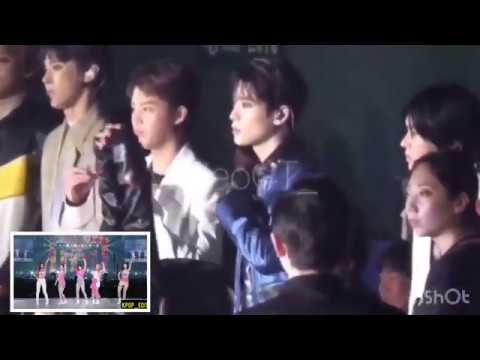 NCT 127 react to Red Velvet at SMTOWN